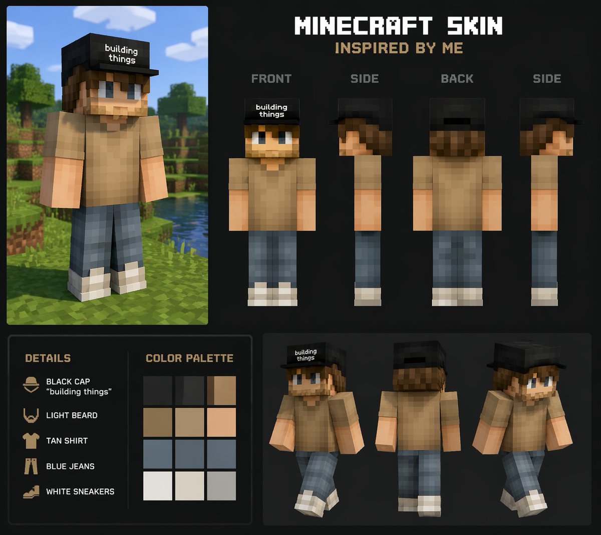 Profile / Avatar - Personalized Minecraft Skin Prompt