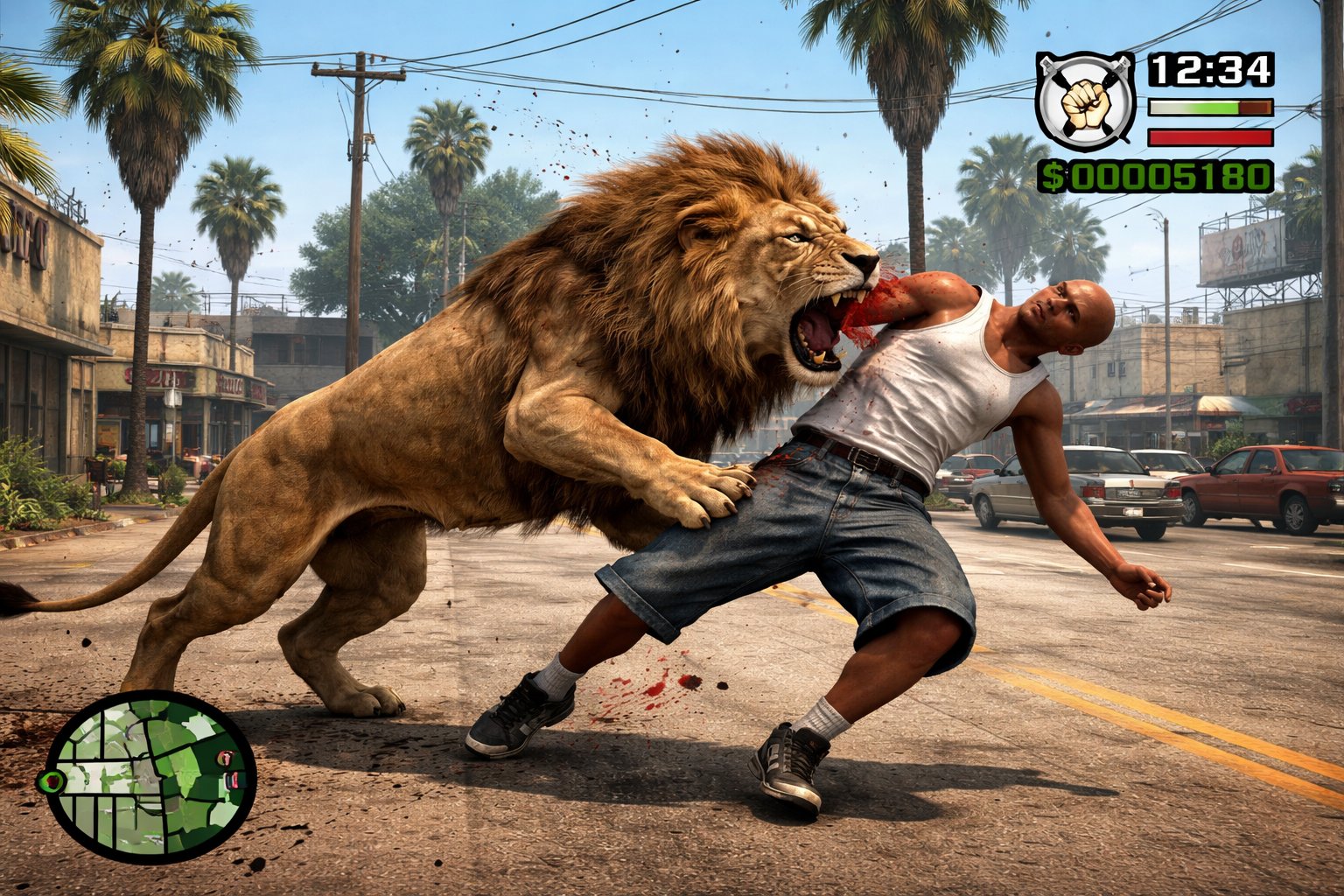 GTA San Andreas Gameplay Screenshot