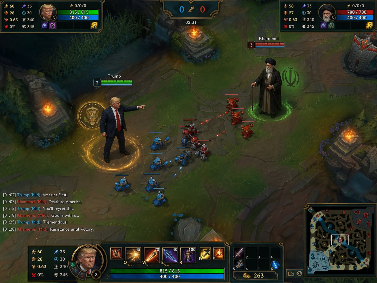 League of Legends Mid Lane Screenshot