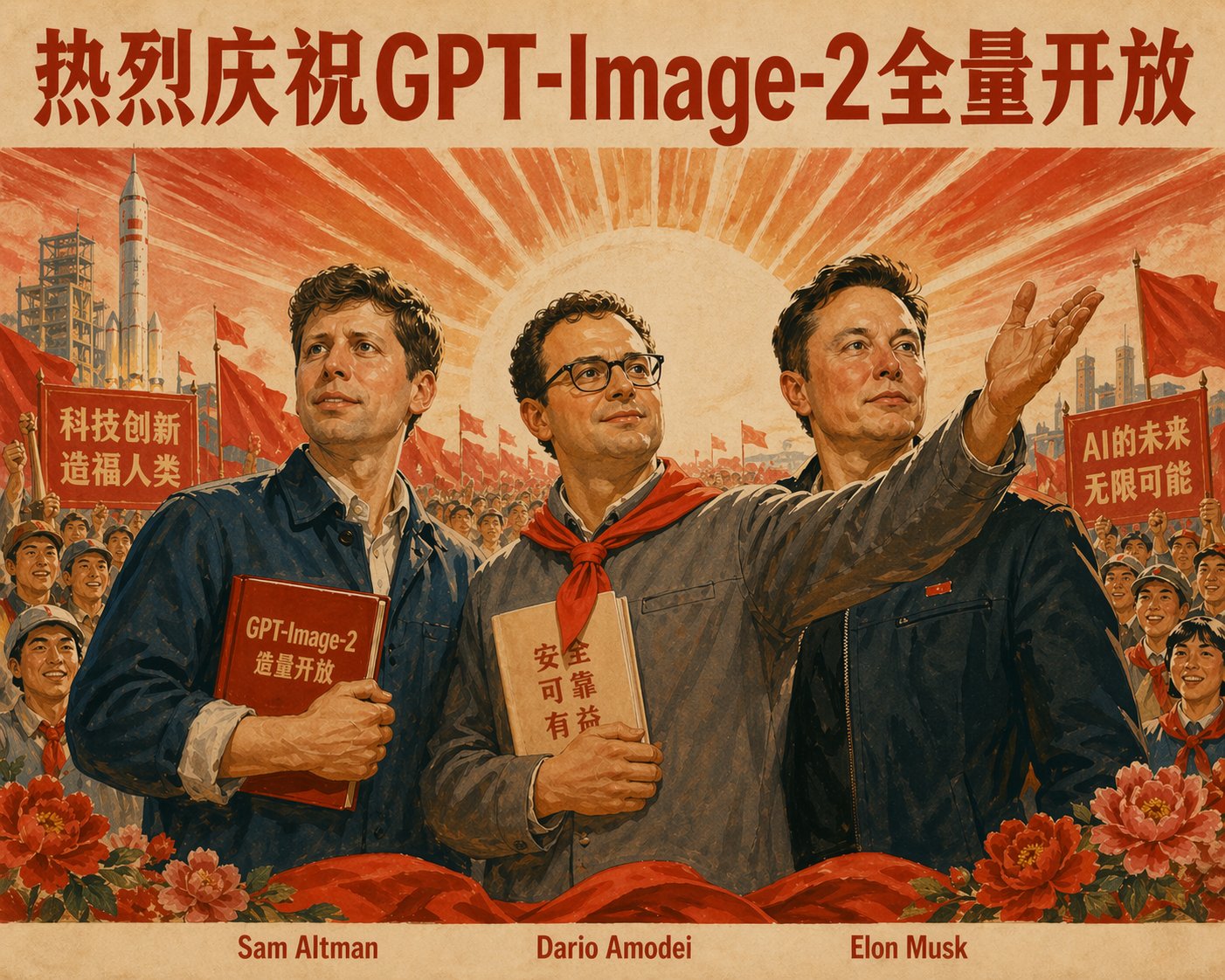 1980s Propaganda Poster
